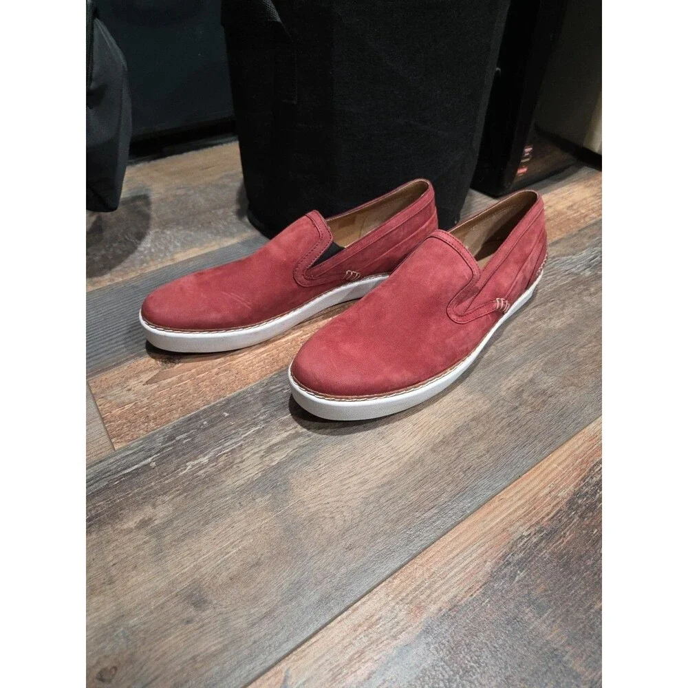 Maroon Blackstone Men's Slip on Walking Shoe NWOB Size 12-13